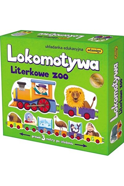 Adamigo Joc educativ, Locomotiva- Literatura Zoo, Multicolor