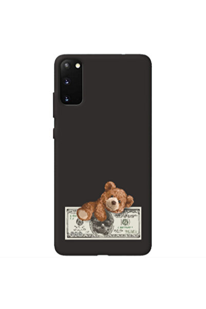 Other Samsung S20 Money Style Black Colored Silicone TPU Θήκη