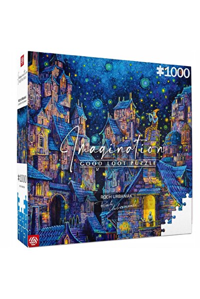 Good Loot Puzzle 1000 piese Concert pe horn, ilustratii vibrante, , +10 ani