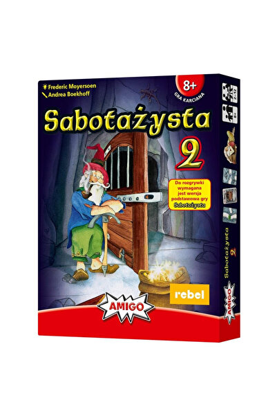 Rebel Joc de carti Sabotazysta 2, expansiune (necesita joc de baza), pentru 2...