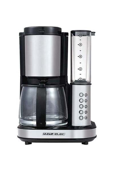 ALSAIF ELEC Alsaif Elek Coffee Maker with Gold Filter E03431- 1475 Black