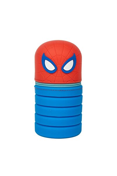 MC Micostore Θήκη μολυβιών Cerda 3D Spiderman, 1 φερμουάρ, σιλικόνη, επεκτάσι...