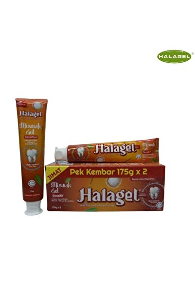Halagel Miswak Toothpaste 175g x 2 Twin Pack – Fluoride-Free Halal Siwak Toot...