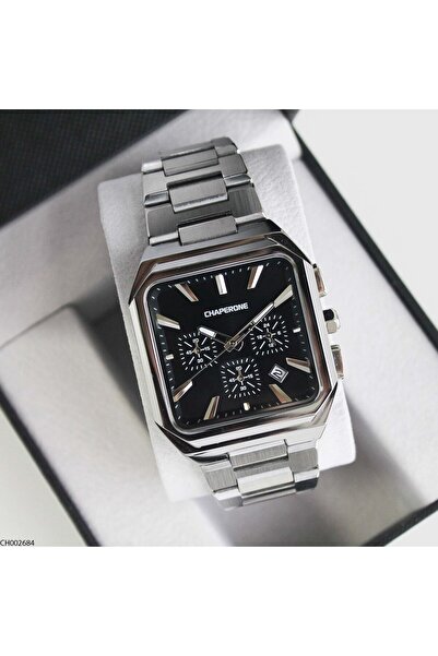 Chaperone Ch002684 Men's Wristwatch with Steel Strap