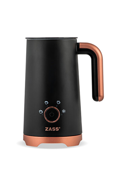 Zass Spumator de lapte multifuncțional Rose Gold ZMFJ 20, putere 400W, 4 prog...