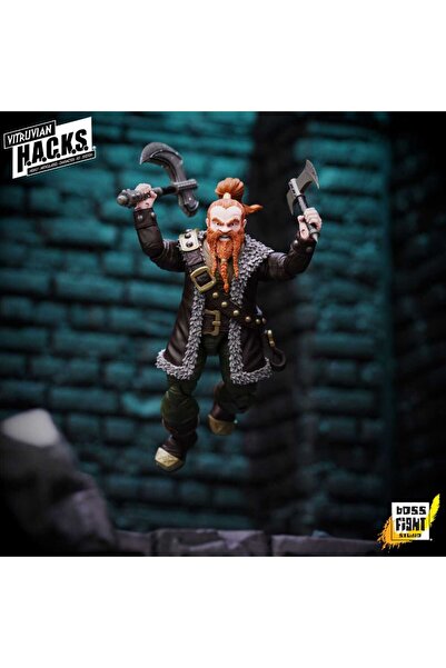 OEM Figurina jucarie de colectie Boss Fight Studio Vitruvian H.A.C.K.S. Dwarf...