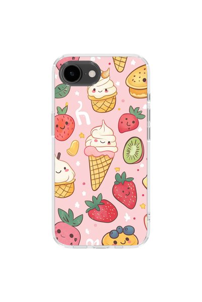 lelia iPhone 17E Compatible Printed Transparent Phone Case |   Collection: Ka...