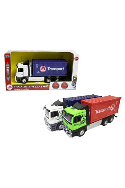 OEM Vehicul special Container Playme la scară 1:32 cu elemente metalice
