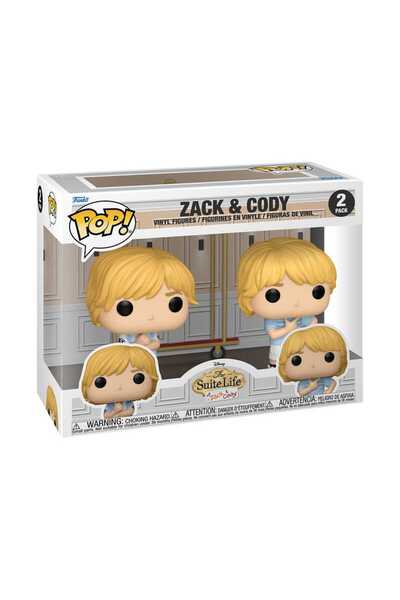 OEM Set figurine POP! Funko Suite Life of Zack & Cody, 9 cm, multicolor