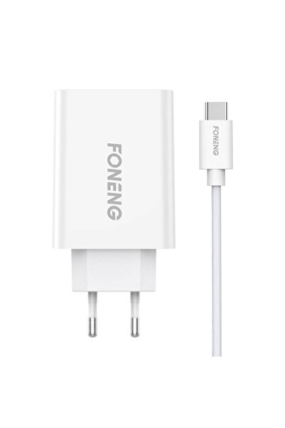 FONENG Încărcător de perete USB-C EU43 cu cablu