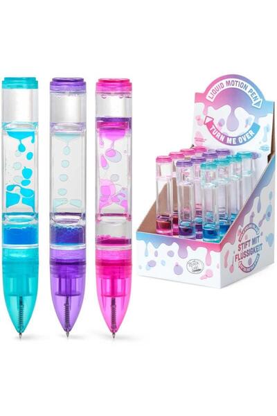 OEM Pix / stilou One for Fun Liquid Motion cu clepsidra lichida si bule in mi...