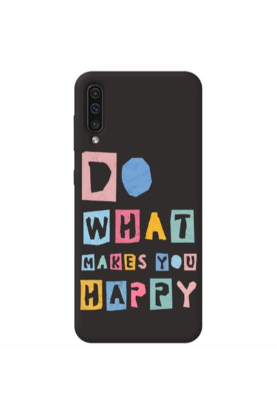 Other Samsung A70 Do What Makes Black Colored Silicone TPU Θήκη