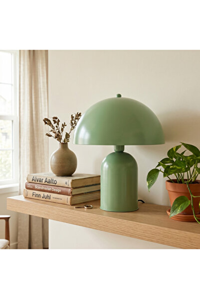 BY-LAMP Soho Mint Green Metal Table Lamp |   Bylamp