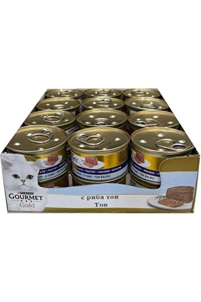 Purina One Purina Gourmet Gold Kıyılmış Ton Balıklı Kedi Yaş Mama 85 gr x 24 Ade