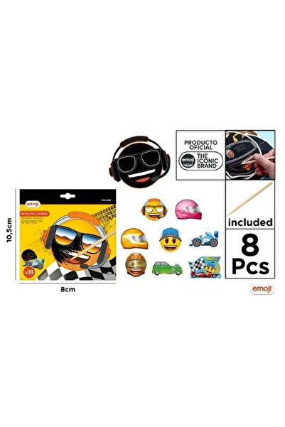 OEM Set creativ de zgariat Emoji MP Main Paper multicolor 18.5x19.9cm
