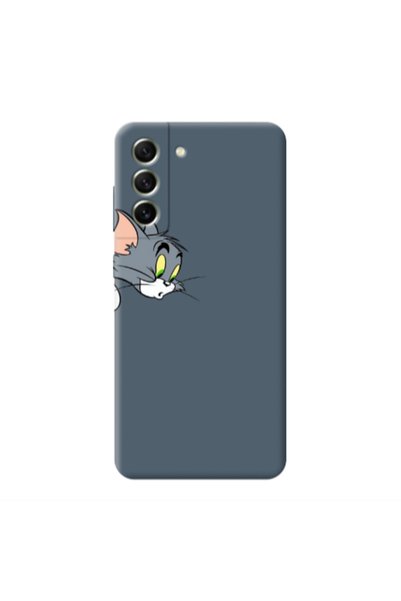 Other Samsung S21 PLUS Tom 1 Dark Grey Colored Silicone TPU Θήκη