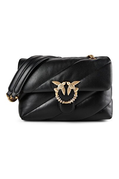 PİNKO Love Classic Schultertasche Leder 27 cm