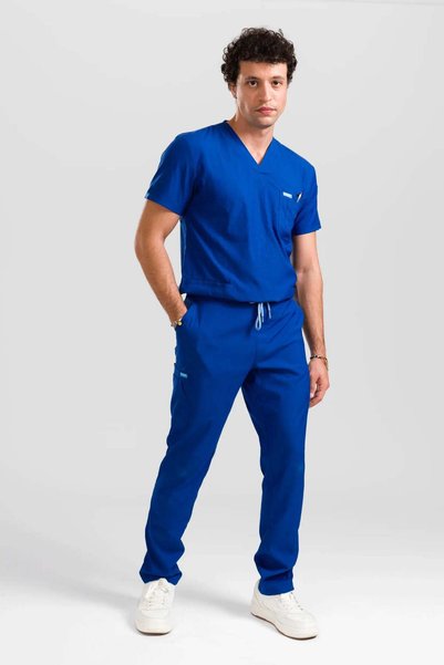 oksijen uniform Neon - Cobalt Blue (Set)