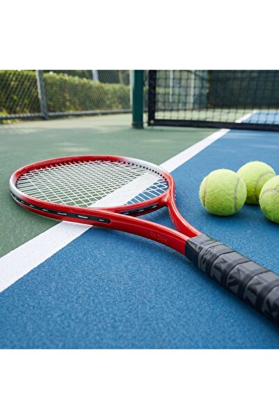 canpazar Tenis Raketi Kırmızı - Siyah - Beyaz Renklerinde Yetişkin Genç Antre...