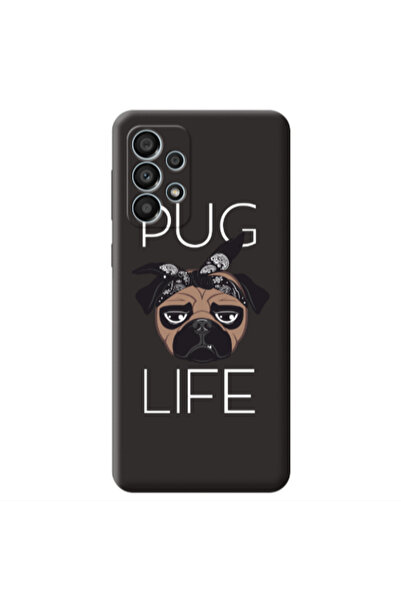 Other Samsung A33 Pug Life Black Colored Silicone TPU Θήκη