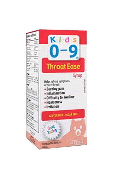 Homeocan kids 0-9 THROAT EASE 100ML