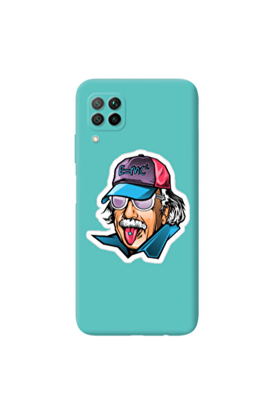 Other Huawei P40 Lite Einstein Turquoise Colored Silicone TPU Θήκη
