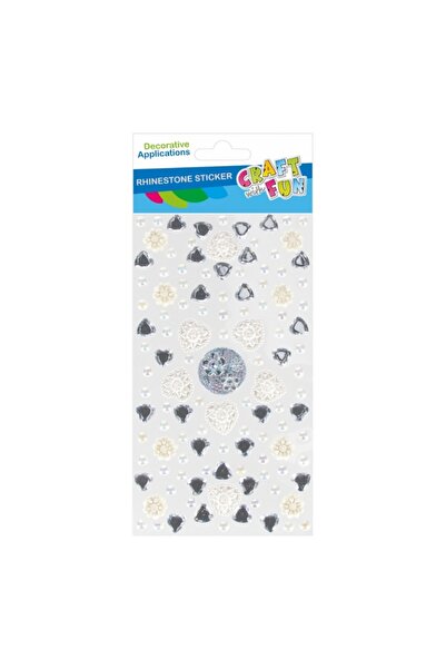 MC Micostore Accesorii creatie - stickere autoadezive - pietre, perle, inimio...