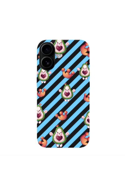 Other Apple Iphone 16 plus king avocado Black Colored Silicone TPU Θήκη