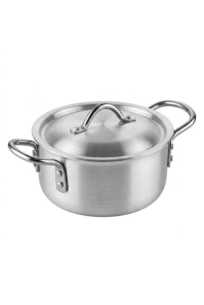RK Aluminium Cooking Pot with Lid |26cm | Silver