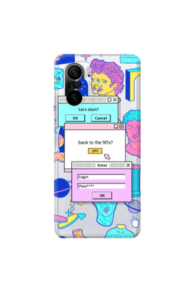 Other Xiaomi Poco F3 Enter Login Transparent Silicone TPU Θήκη
