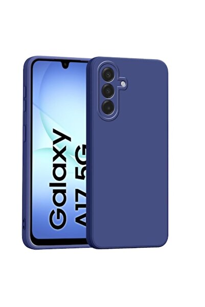 bzstore Husă pentru Samsung Galaxy A17, silicon albastru închis