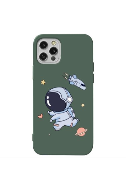 Other Apple iPhone 13 Pro Aduket Dark Green Colored Silicone TPU Θήκη