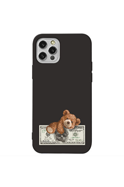 Other Apple iPhone 13 Pro Money Style Black Colored Silicone TPU Θήκη