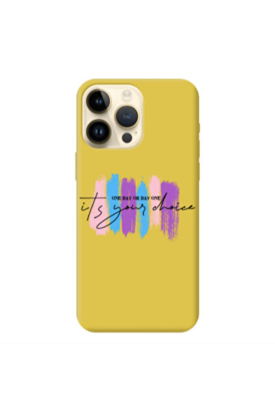 Other Apple iPhone 13 Pro Max One Day Or Day One Yellow Colored Silicone TPU ...
