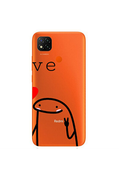 Other Xiaomi Redmi 9c Love 2 Transparent Silicone TPU Θήκη
