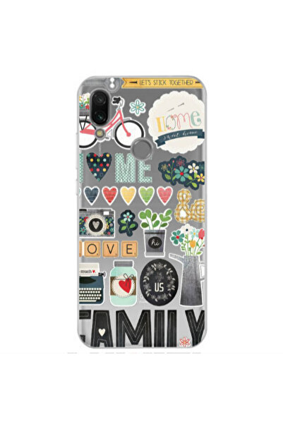 Other Xiaomi Redmi Note 7 Family love home Transparent Silicone TPU Θήκη
