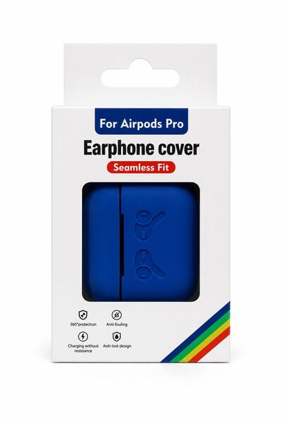 AirPods Pro Uyumlu Silikon Koruyucu Kılıf – Kancalı