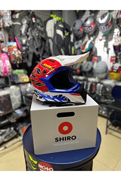 Shiro ATACAMA MUDNESS KROS KASKI FULL FACE MOTOSİKLET KASKI