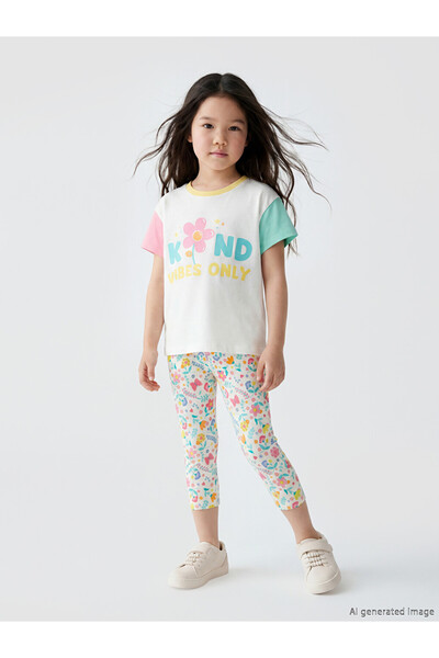 LC Waikiki Timeless Clothing & Timeless Choices Girls' Floral and Butterfly E...