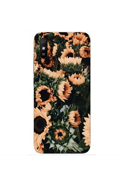 Other Xiaomi Redmi 9A Sunflowers Transparent Silicone TPU Θήκη