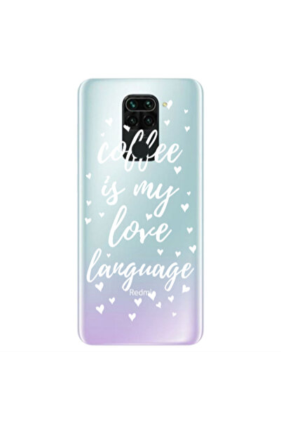Other Xiaomi Redmi Note 9 Coffe is my love language Transparent Silicone TPU ...
