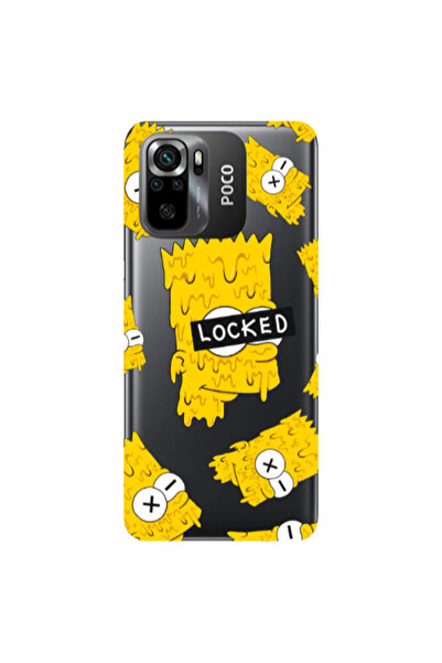 Other Xiaomi Poco M5 s Bart Simpson Transparent Silicone TPU Θήκη