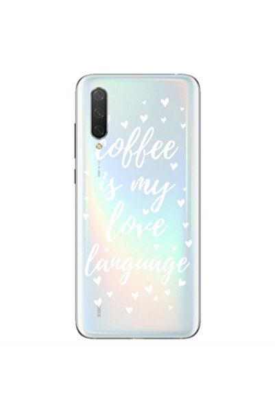 Other Xiaomi Mi 9 Se Coffe is my love language Transparent Silicone TPU Θήκη