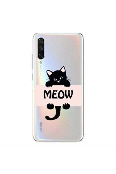 Other Xiaomi Mi 9 Lite Meow Transparent Silicone TPU Θήκη