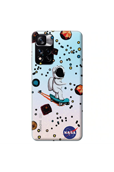 Other Xiaomi Redmi Note 11 Pro 5G Astronaut with skateboard Transparent Silic...