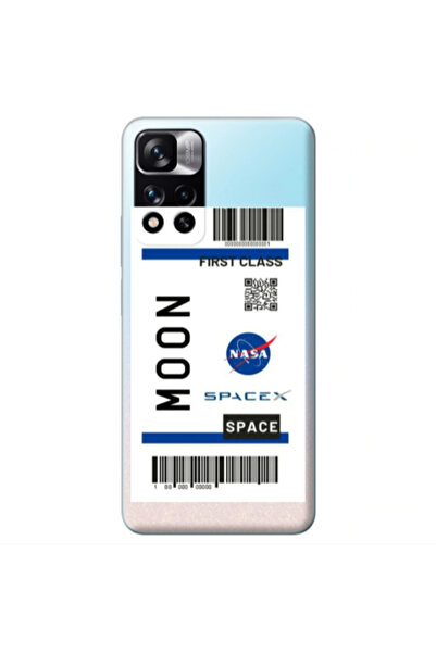 Other Xiaomi Redmi Note 11 Pro 5G Moon spacex Transparent Silicone TPU Θήκη