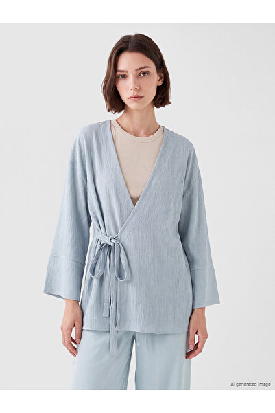 LC Waikiki Esvab • Modern & Distinctive Double-Breasted Roba Collar Loose Fit...