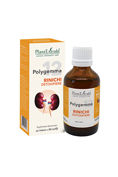 Plantextrakt Polygemma 12 (Rinichi-Detoxifiere) 50ml
