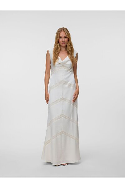 Vero Moda Kleid VMCARO Langes Kleid
