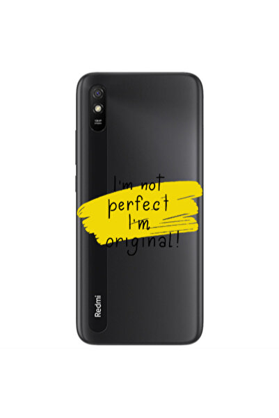 Other Xiaomi Redmi 9A I m not perfect Transparent Silicone TPU Θήκη